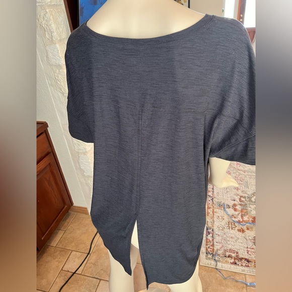 Old Navy Active Heather Grey Butterfly Drop Sleeve Top Size XXL - Picture 5 of 7